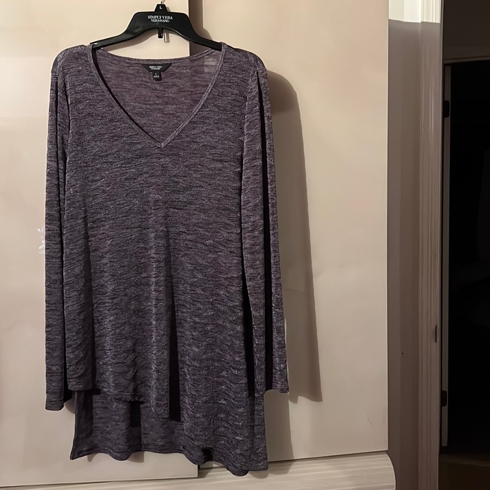Ladies knit tunic top